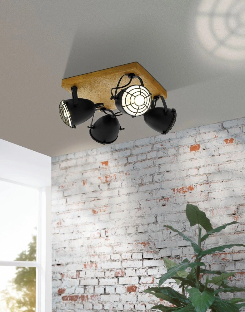 Plafondlamp Gatebeck 4 lichts Eglo 9002759490799