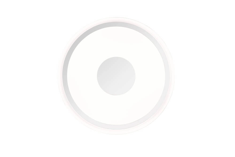 Plafonniere Bunda wit met chroom Trio 4017807575286