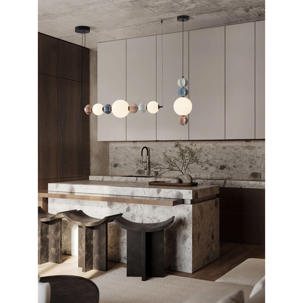Unieke hanglamp Dazz meerdere kleueren keramiek Lyora 5212017495235