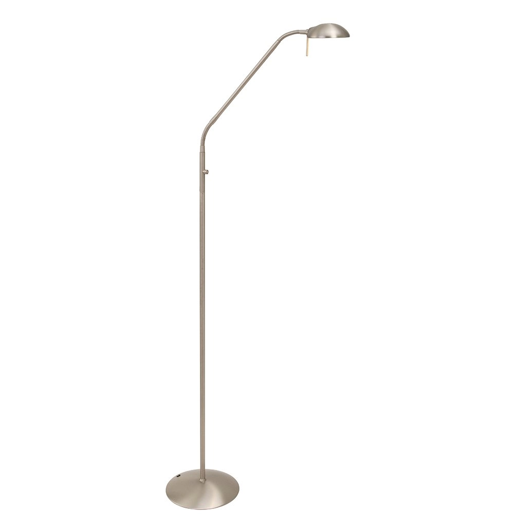 Vloerlamp Mexlite 180cm - 2700K metaalgrijs