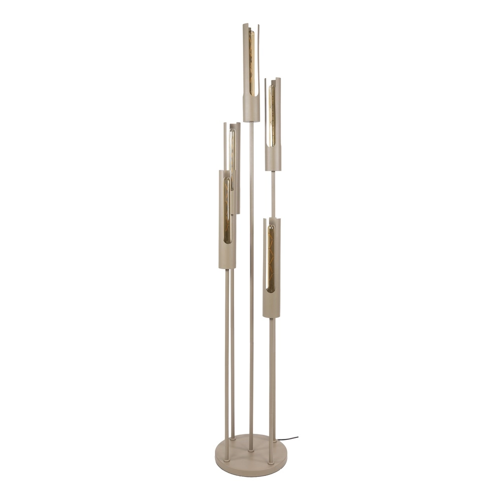 5L vloerlamp Tube zand - E27 Lyora 8716803511323