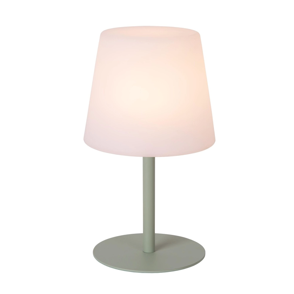 Oplaadbare tafellamp Tyon groen Lucide 5411212134752