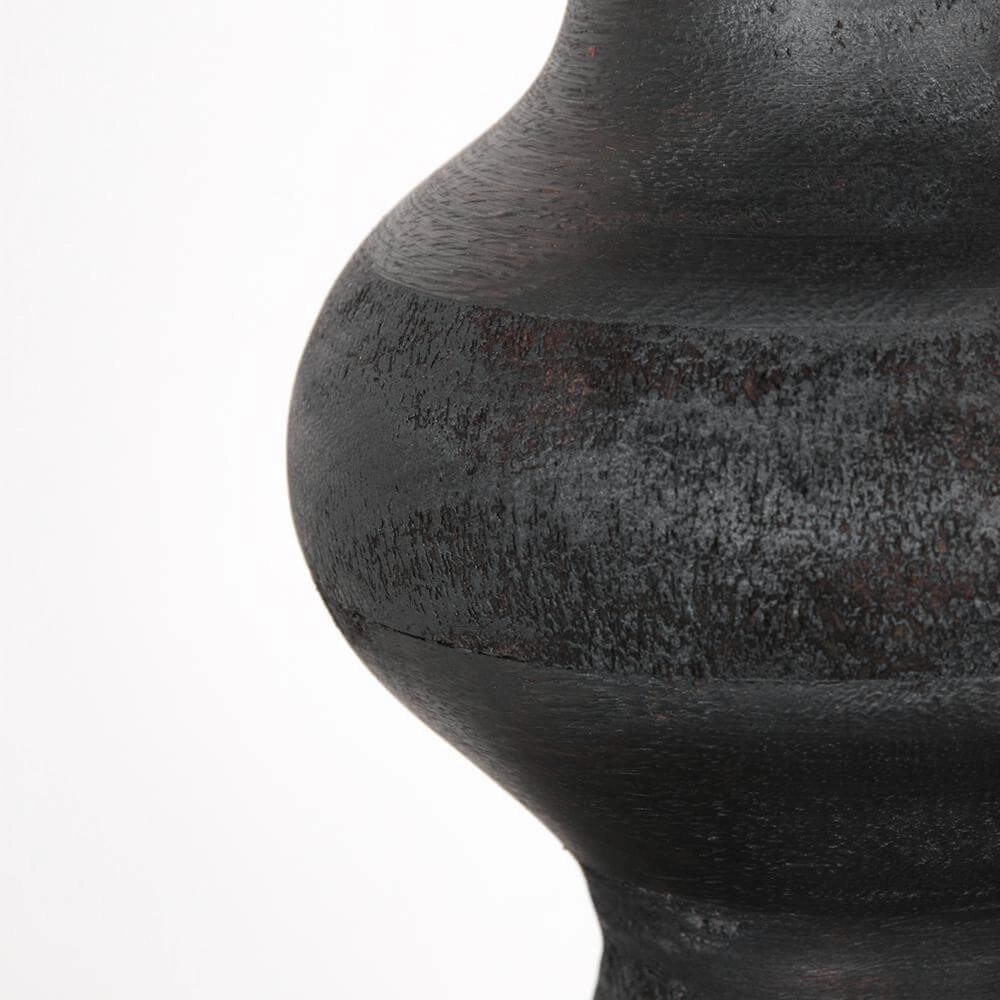 Tafellamp Lyons zwart met strokleurige kap 70cm Steinhauer 8712746172478