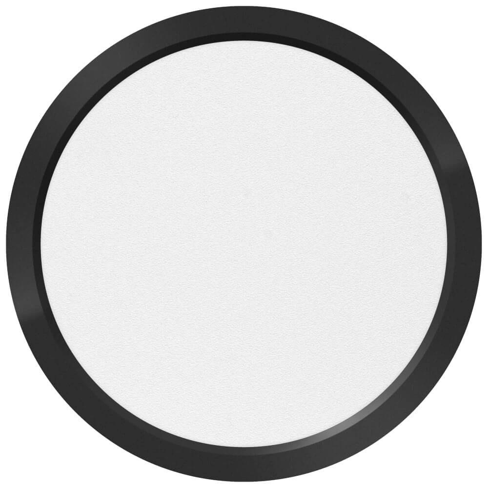 Plafonniere Ruby zwart Ø 23cm