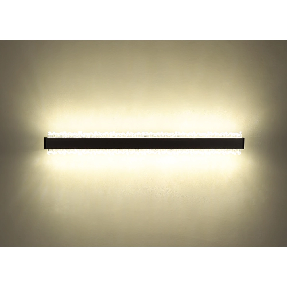 Zwarte wandlamp Stalagmita 70,5cm Globo 9007371569755