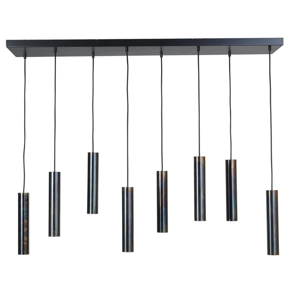 Olie gevlekte hanglamp Run