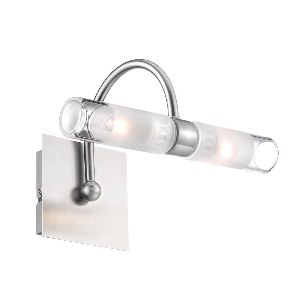 Wandlamp Dritto nikkel