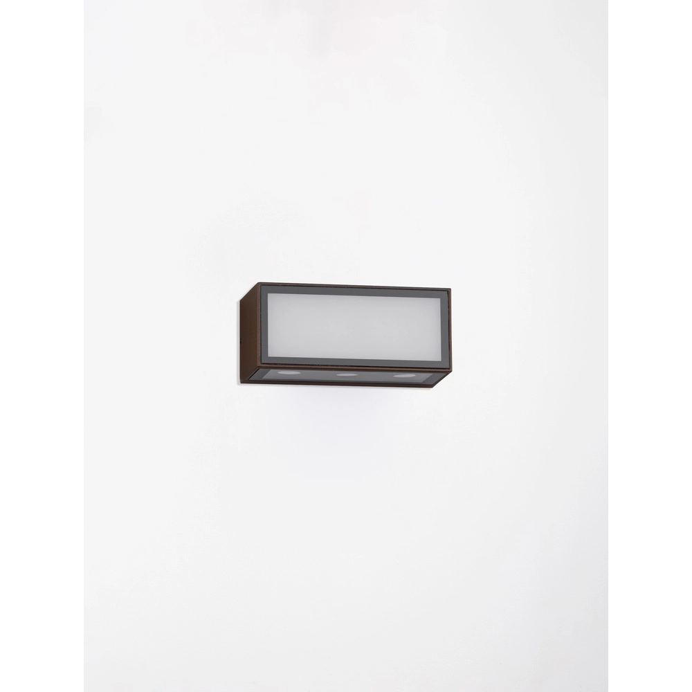 Unieke wandlamp Inga roestbruin Lyora 5212017449559