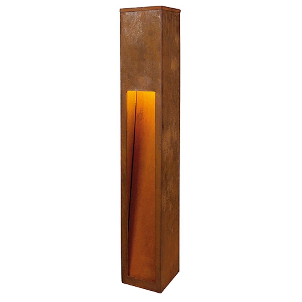 Tuinpad lamp Rusty Slot 80 roest Tuinpad lamp Rusty Slot 80 roest