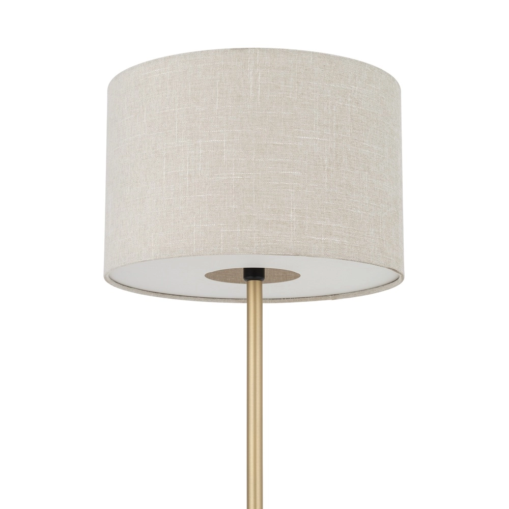 Vloerlamp Santana crème Ø 46cm Lyora 5903139116565