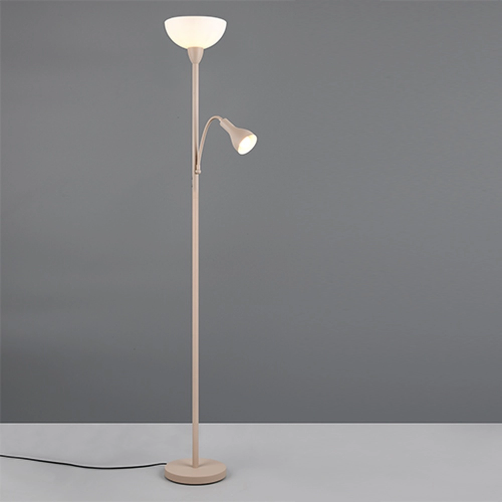 Vloerlamp Valegro zand bruin Trio 4017807716511