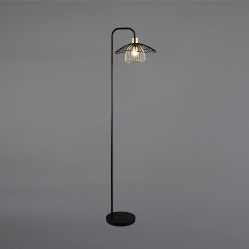 Vloerlamp Lauris zwart Trio 4017807678109