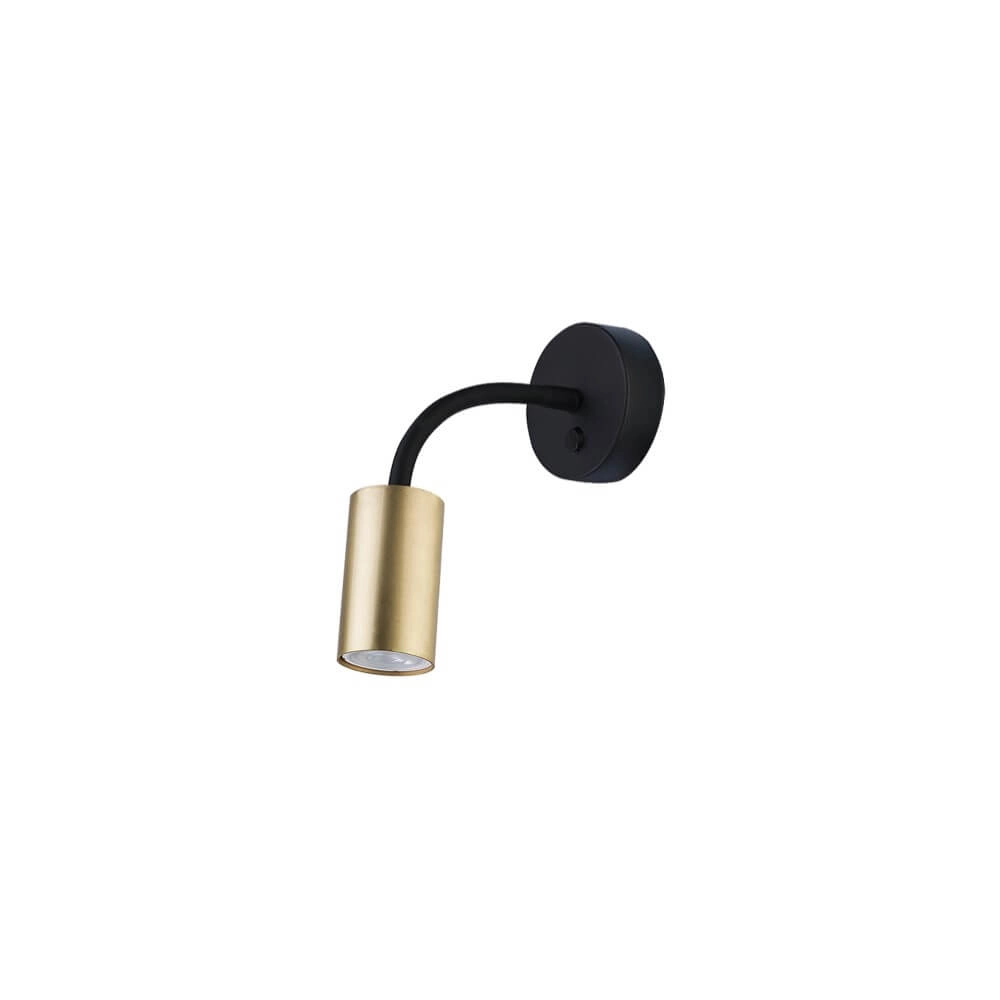 Flexibel wandspotje Eye Flex goud