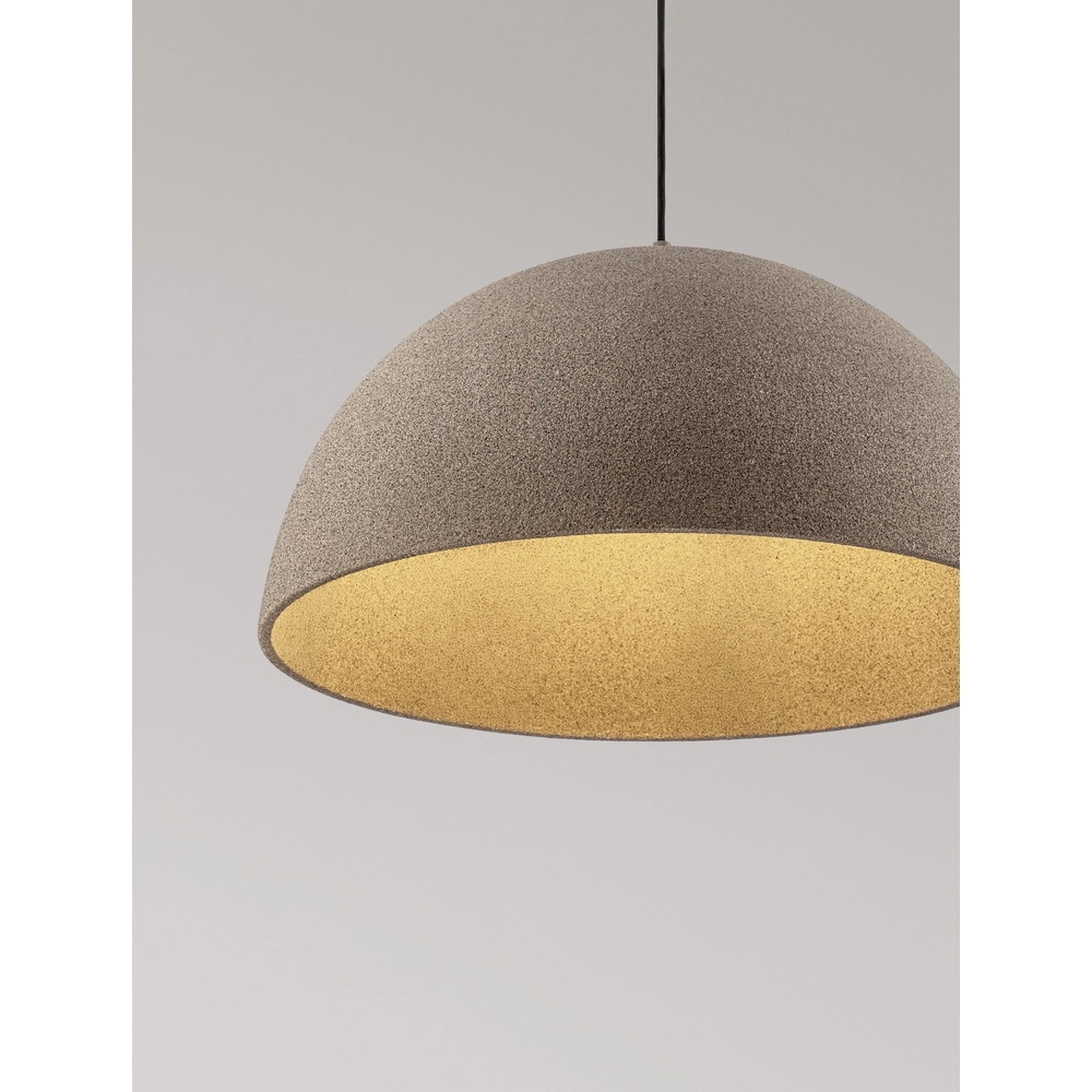 Hanglamp Starla bruin Ø 60cm Lyora 5212017476821