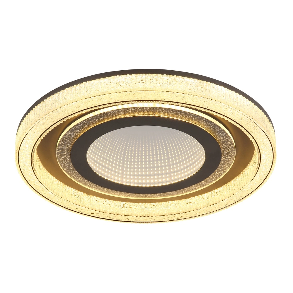 Plafondlamp Alsuna antraciet met uniek effect Globo 9007371518340