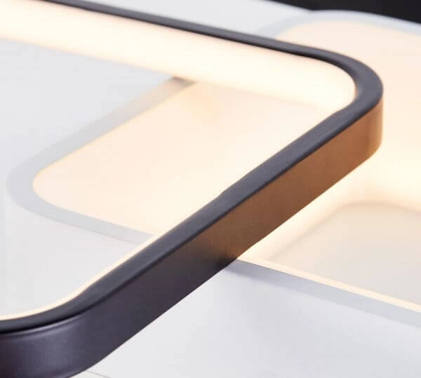 Plafondlamp Cava 3000-6700K zwart Brilliant 4004353390654