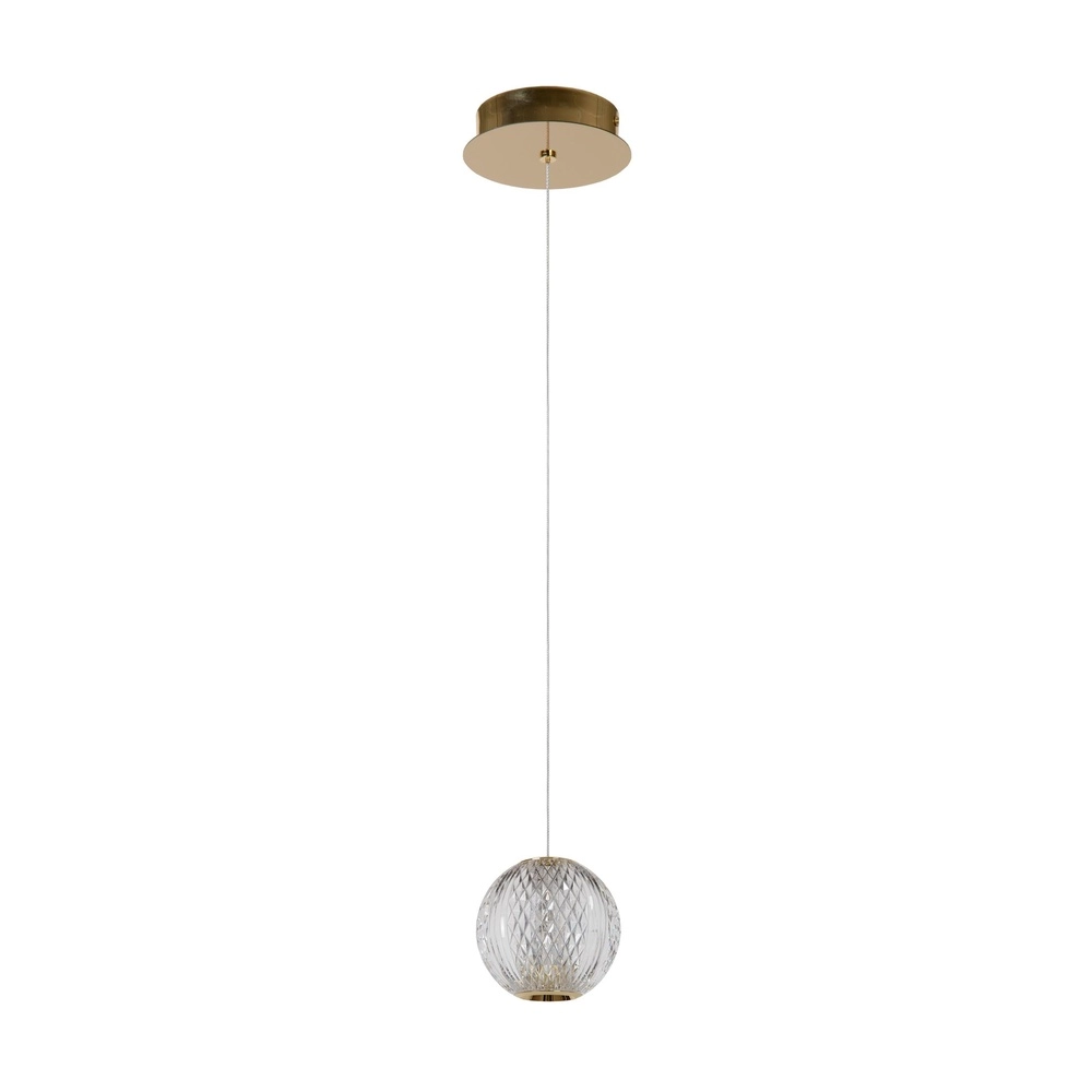 Gouden hanglamp Cintra Ø 14cm