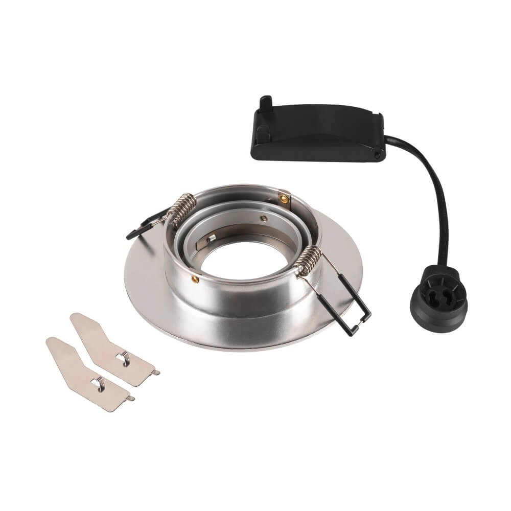 Inbouwspot New Tria 75 XL rond - aluminium - GU10 SLV 4024163280556