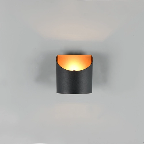 Wandlamp Samdel design zwart met goud Trio 4017807672299