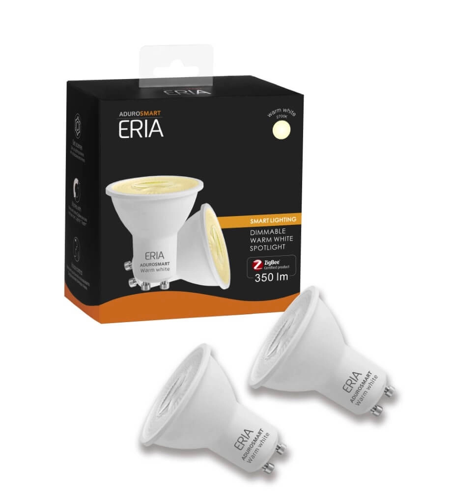2-pack GU10 - 350 lumen - 2700K