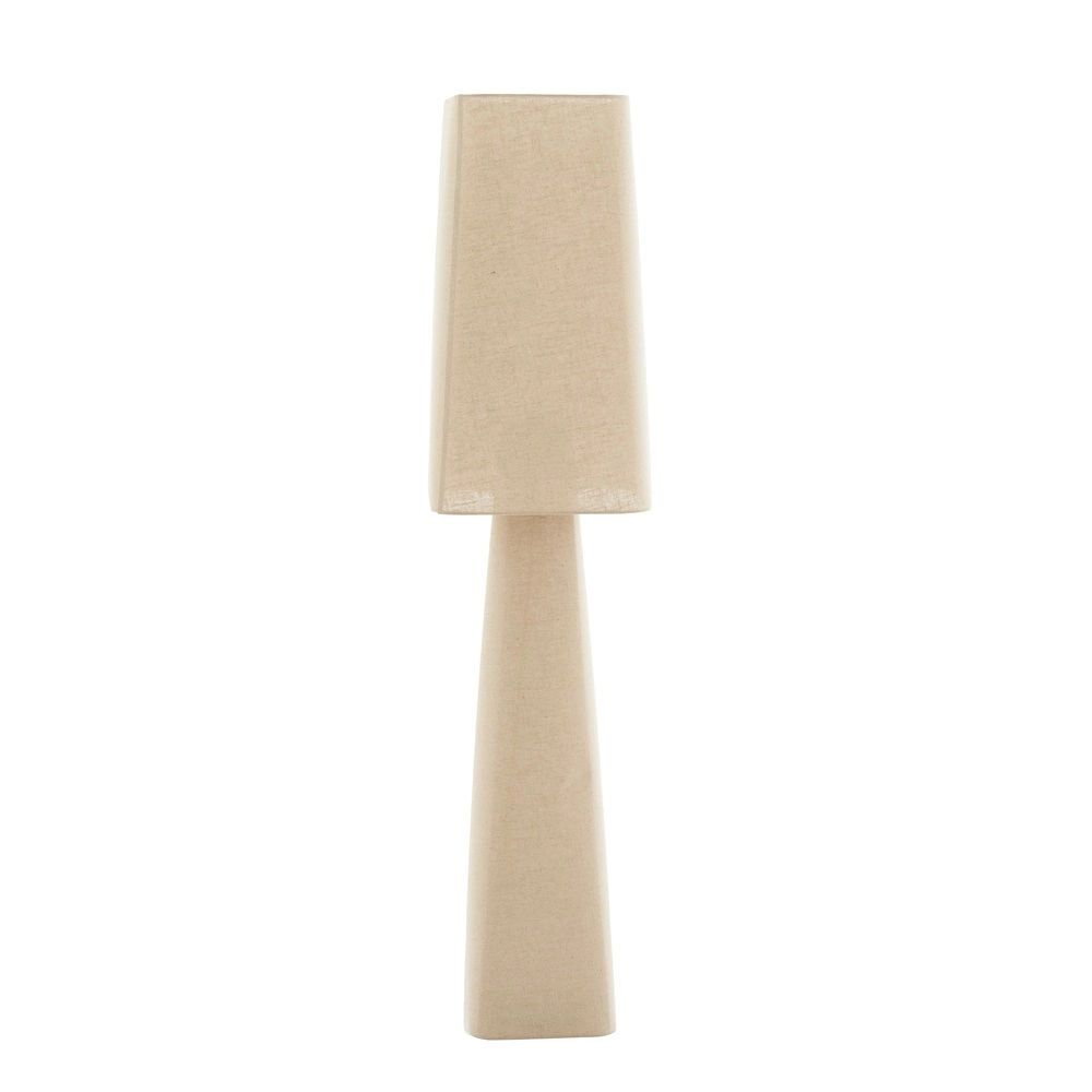 Linnen vloerlamp Mikko 176cm - naturel