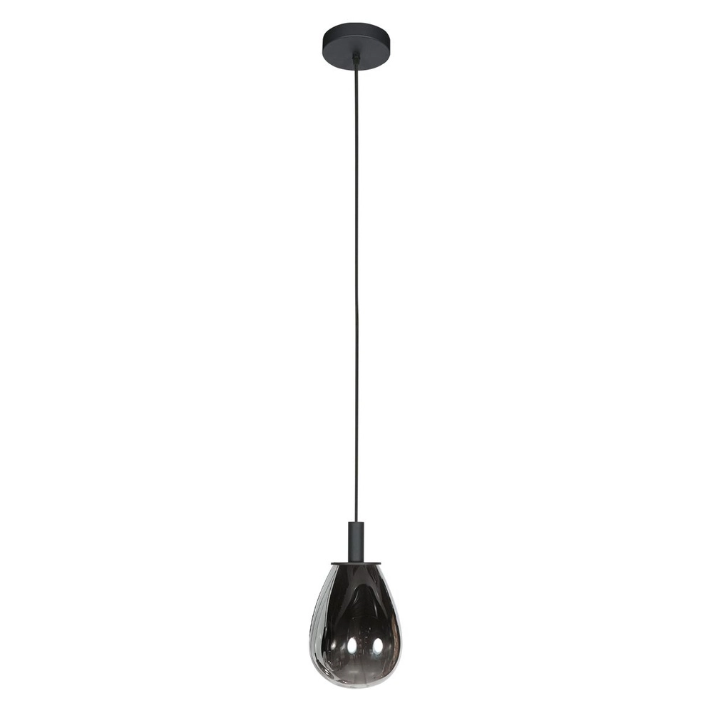 Hanglamp Glimsy 1-lichts zwart Ø 14,5cm Steinhauer 8712746177985