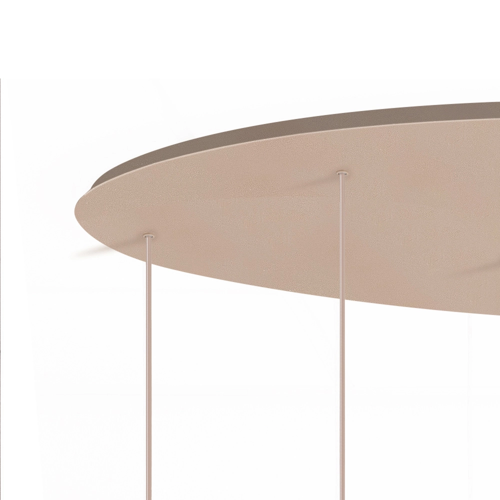 Design hanglamp Locarno 8-lichts zand bruin Highlight 8718379051272