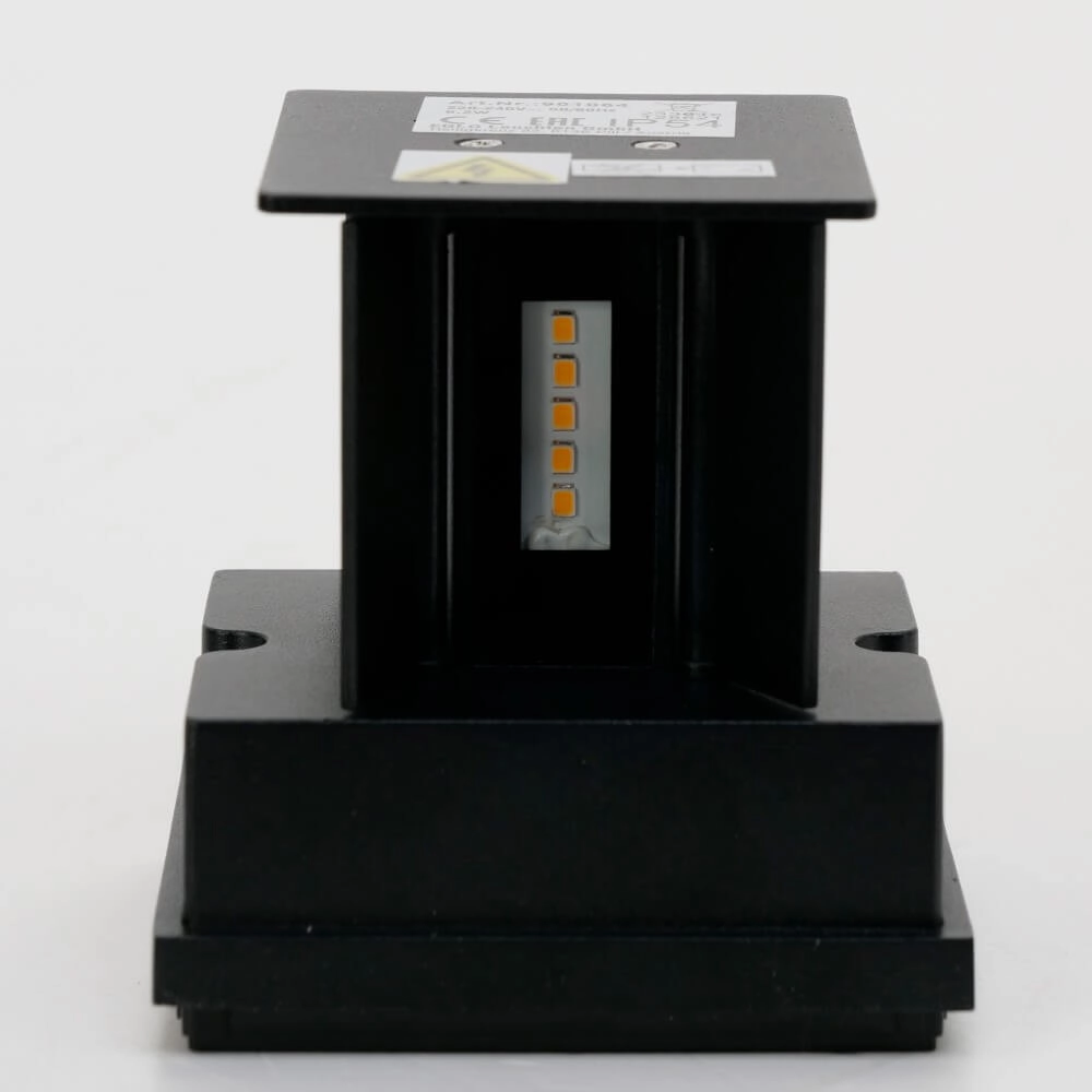 Wandspot Calpino 3 zwart 10x10x10cm Eglo 9008606297665