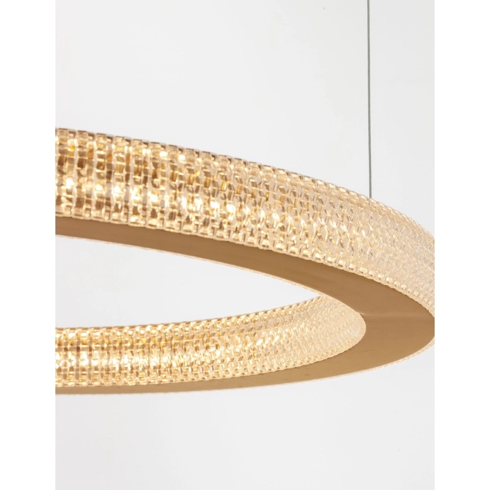 Hanglamp Fiore goud Ø 60cm Lyora 5212017424136