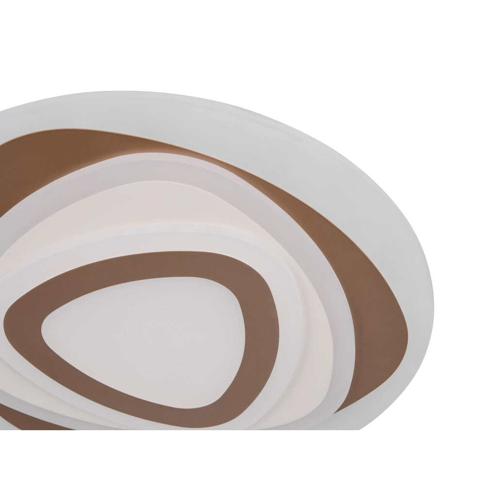 Plafonniere Zilo modern mokka bruin