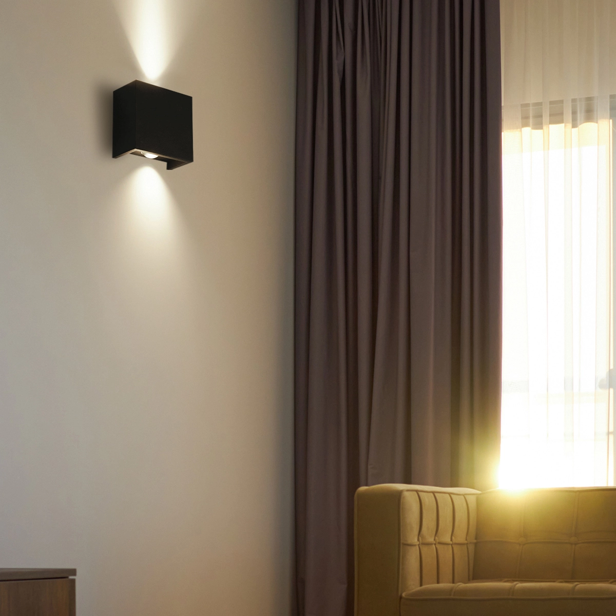 Design wandlamp Sloane zwart Lyora 5053423317380