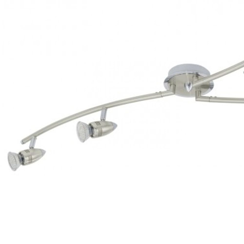 Led plafondspot Magnum rvs 6-lichts Eglo 9002759926458