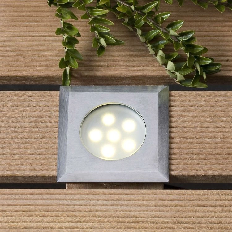 Vierkante inbouwspot Leda 12V GardenLights 5907800851717