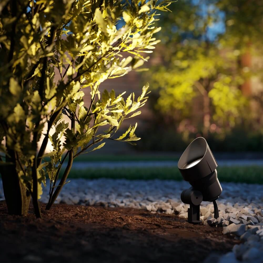 Prikspot Spike antraciet - uitbreiding Philips 8719514477094