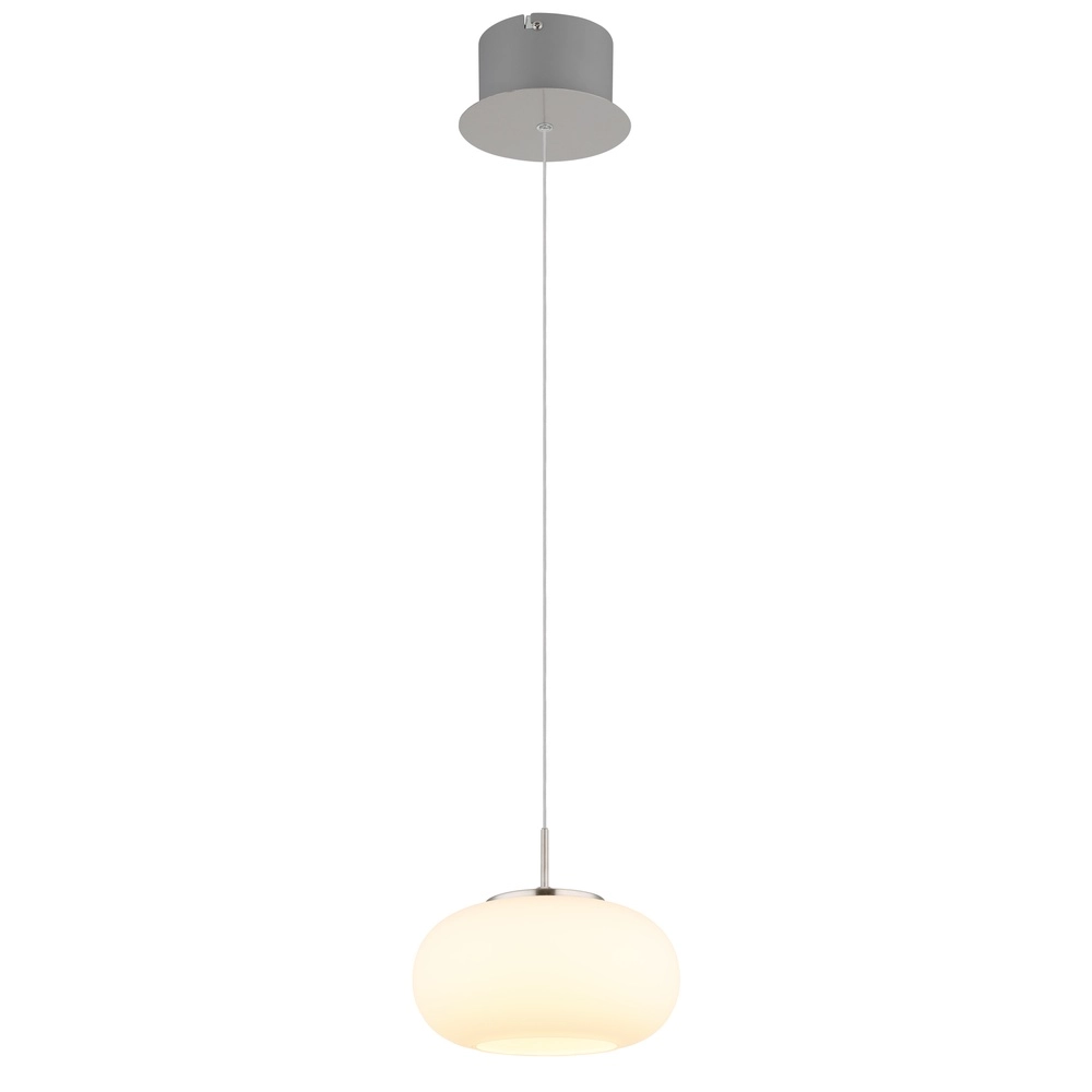 Design hanglamp Quintara enkel nikkel