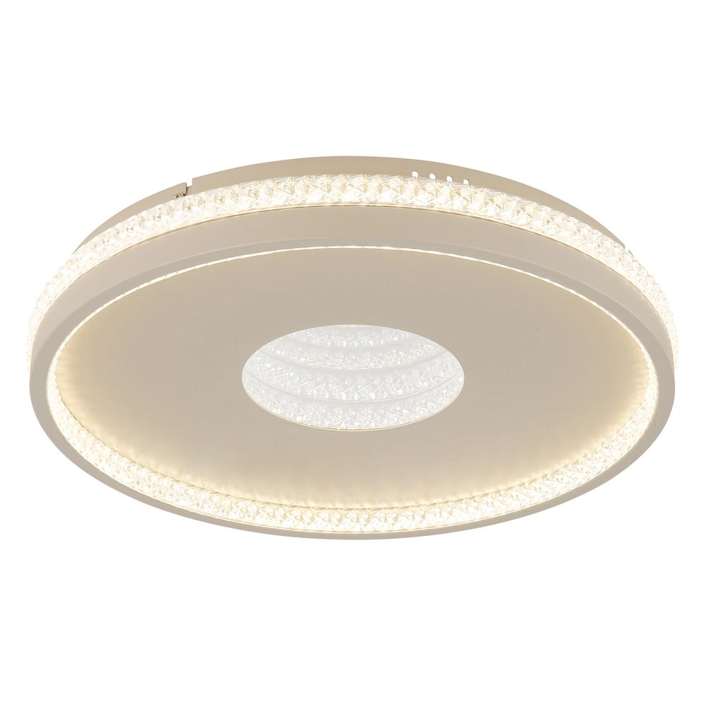 Design plafondlamp Shirley zand bruin Ø 41cm