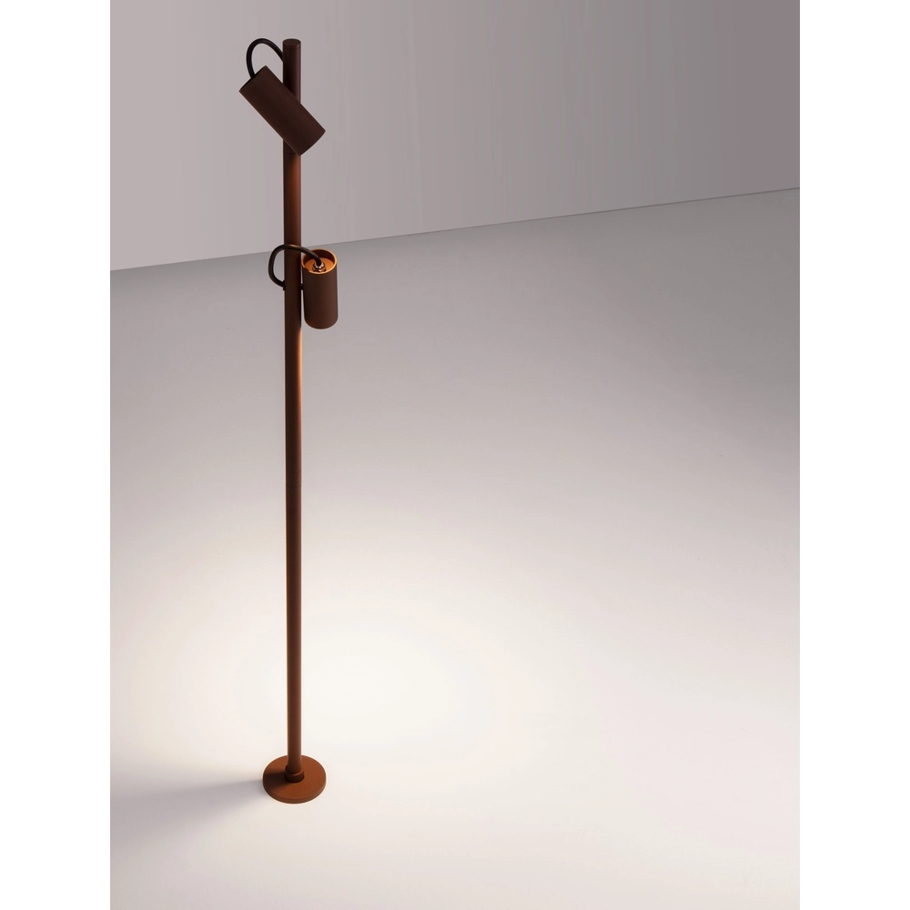 Tuinlamp Darma roestbruin dubbel Lyora 5212017472540