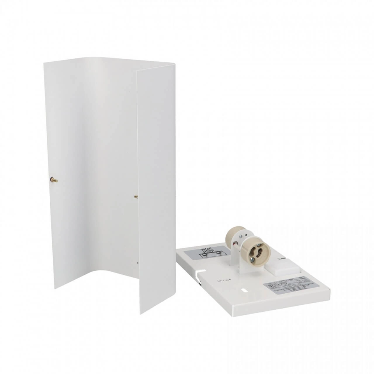 Witte up- & downlighter Bergen Lyora 5903139970693