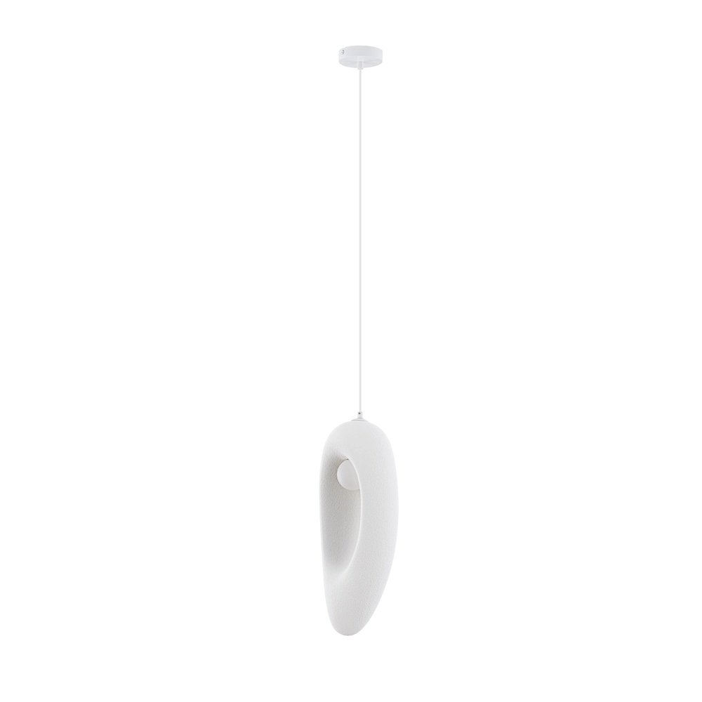 Natural pendant lamp Tempus white 48cm Lyora 5212017460868