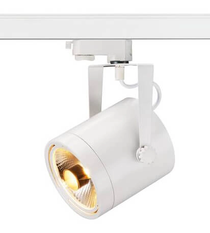 Witte rail Euro Spot 3-fase QPAR111 SLV 4024163110907