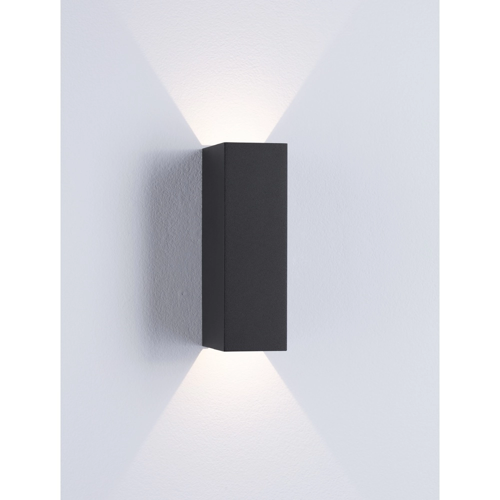 Strakke wandspot Orion antraciet