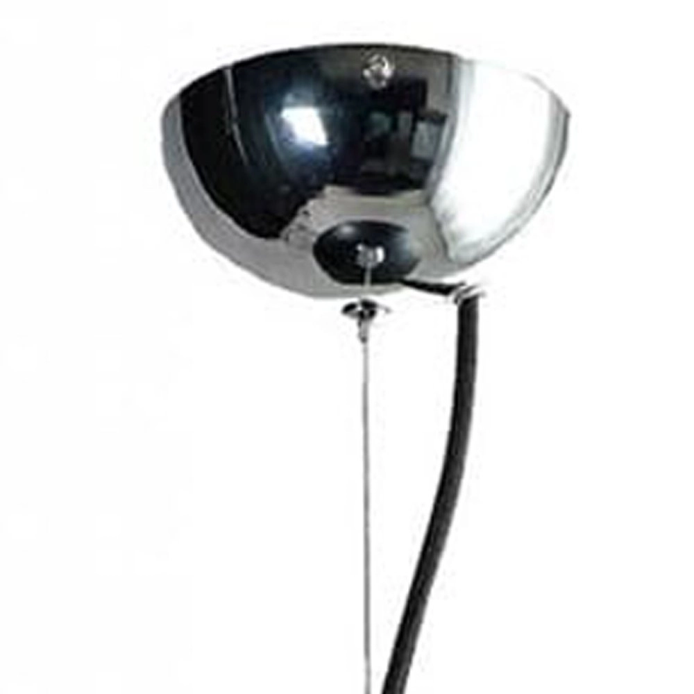 Stoere hanglamp Mezzo Tondo 50cm zwart met goud ETH 8718226342188