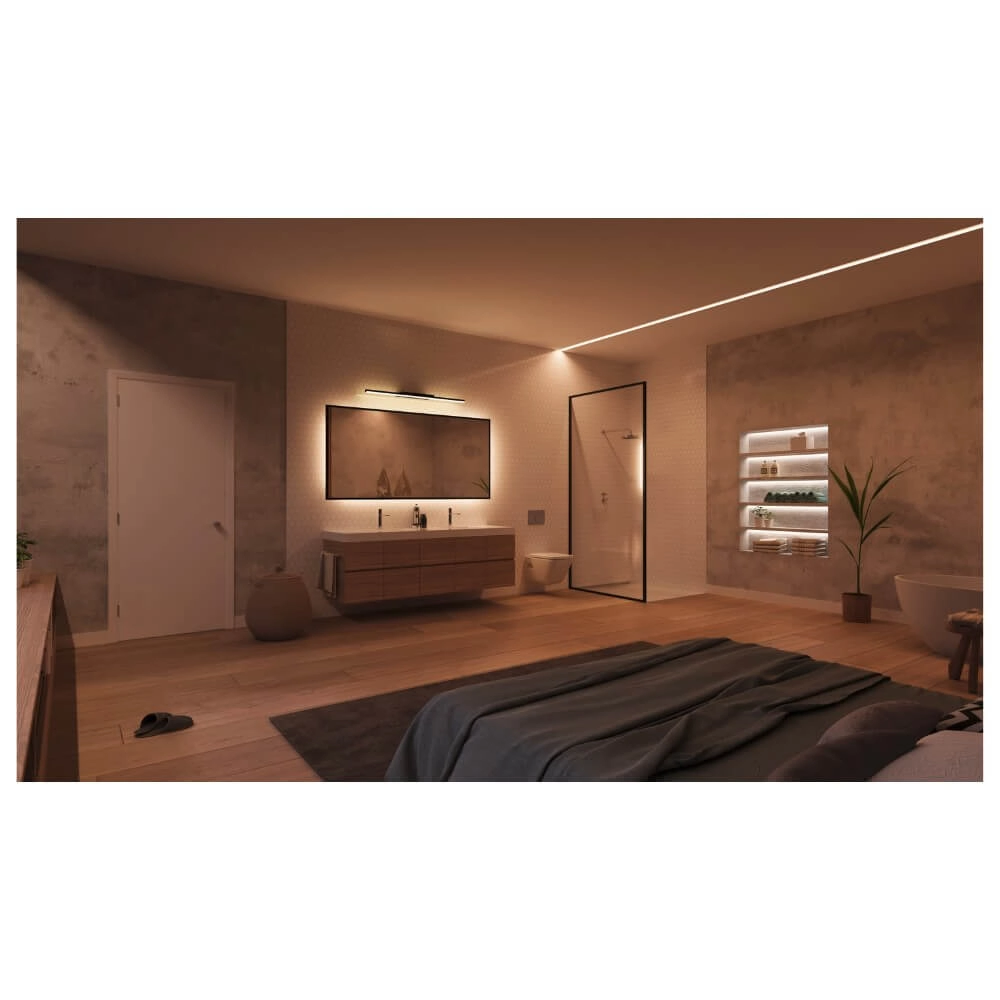 Led spiegel verlichting Glenos II zwart SLV 4024163236584