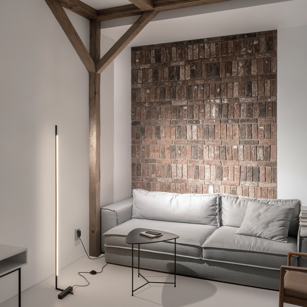 Vloerlamp Raccio zwart 140cm
