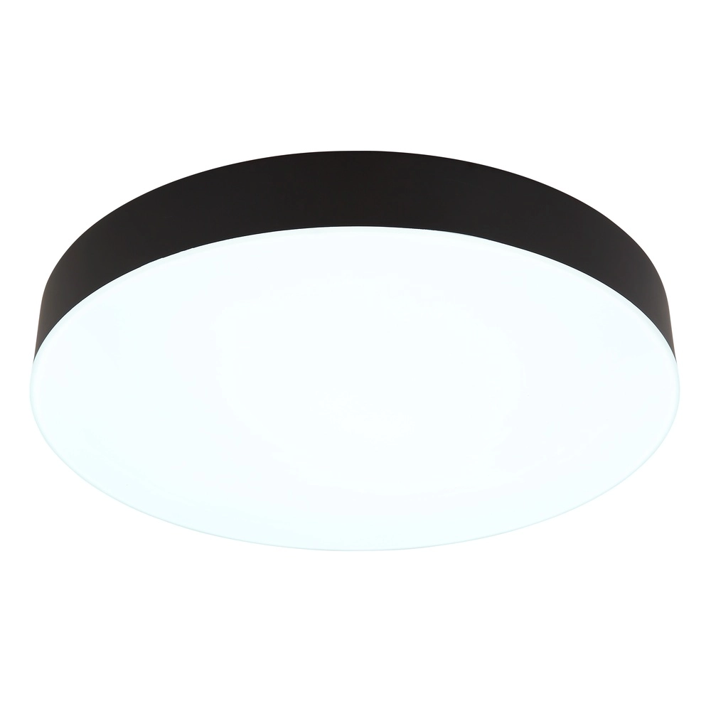 Plafonniere Matthew design zwart Ø 30cm Globo 9007371453207