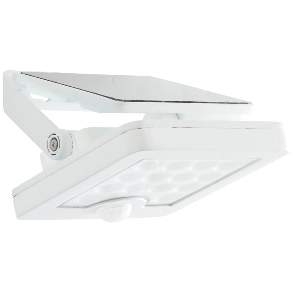 Witte muurlamp Luton solar Brilliant 4004353437786