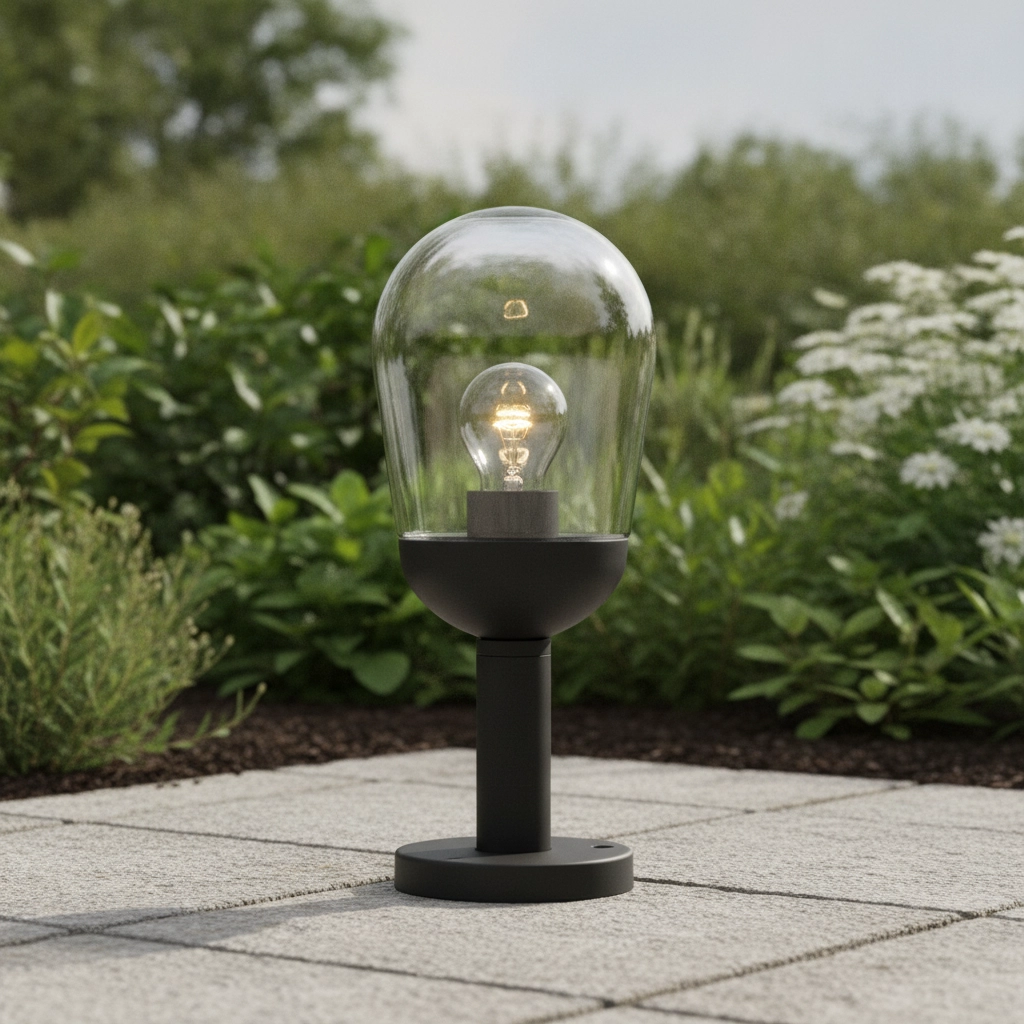 Tuinlamp Omika grijs 37cm
