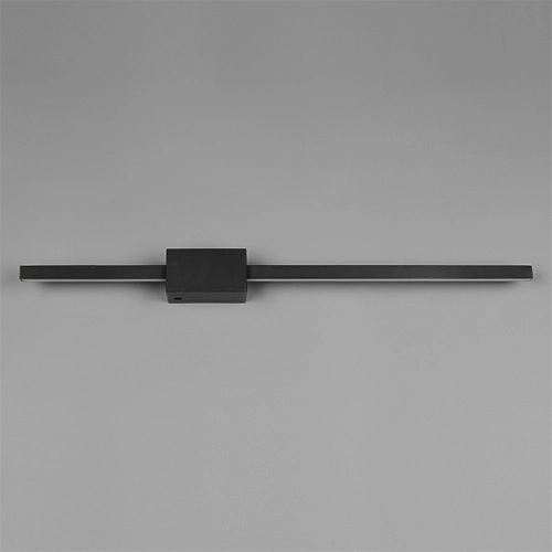 Moderne wandlamp Cassino zwart 70,5cm Trio 4017807683226