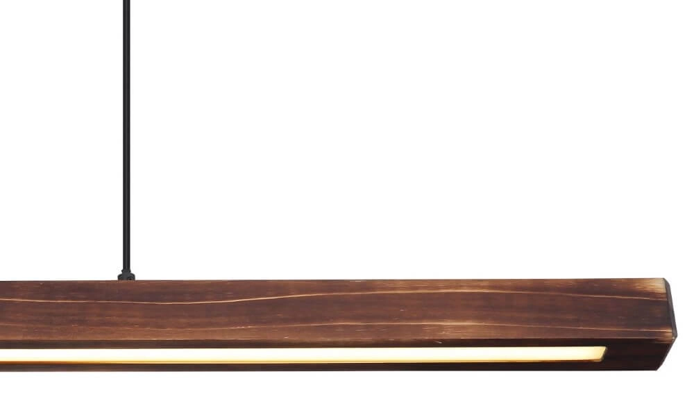 Houten hanglamp Tibeon 70cm Globo 9007371457243