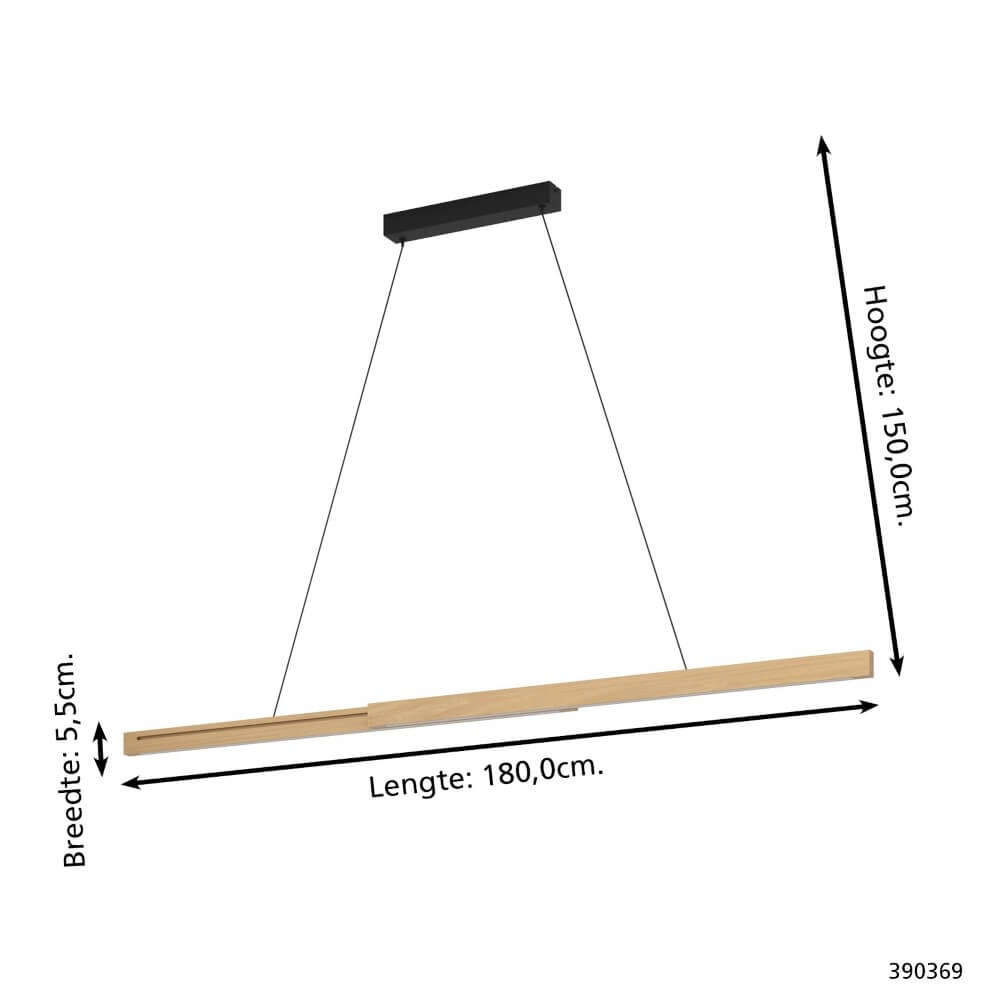 Brown hanging lamp Montebuono design Stars of Light 9008606301171